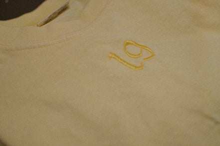 Lucky Number Custom Embroidered Tee - Comfort Colors