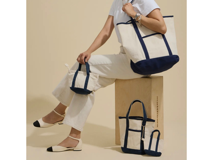 Ecocharm Cotton Everywhere-Carry Canvas Tote Bag -Small Size