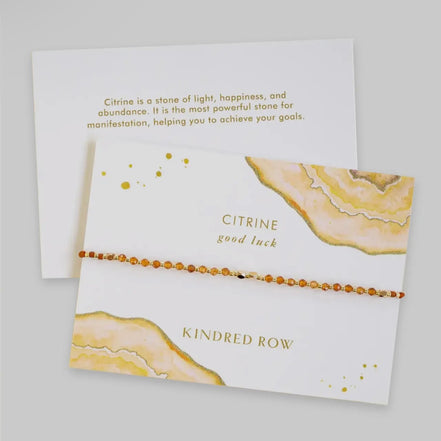 Gemstone Intention Bracelet Collection -Kindred Row