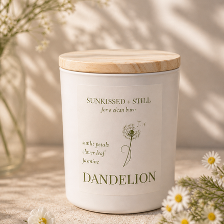 Dandelion Candle 6 oz