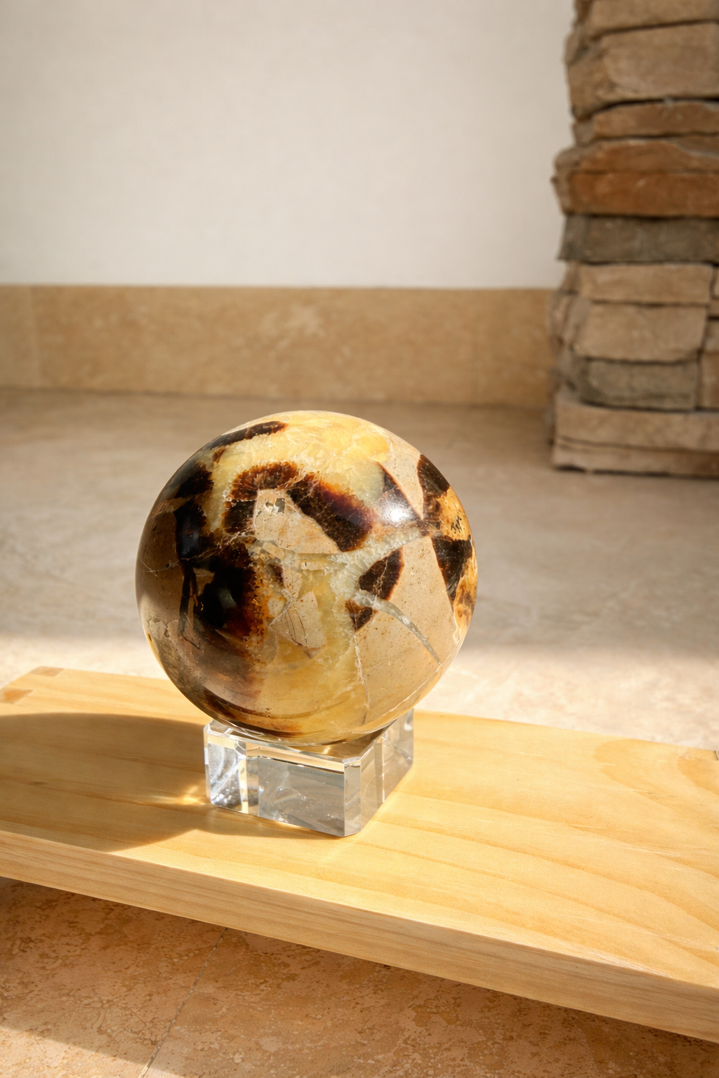 Crystal Drop Septarian