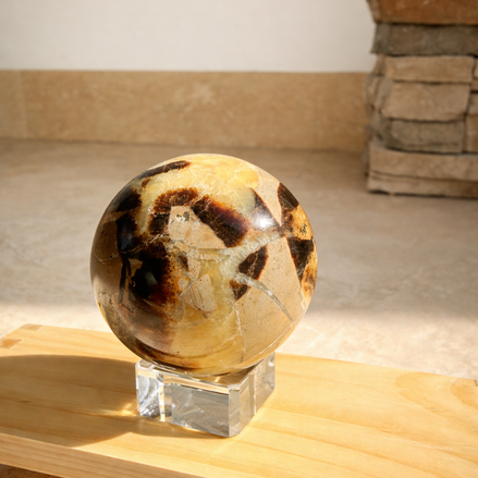 Crystal Drop Septarian