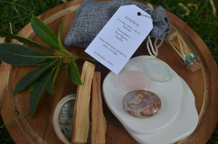 Palm Gemstone Intention Sets- Renewal