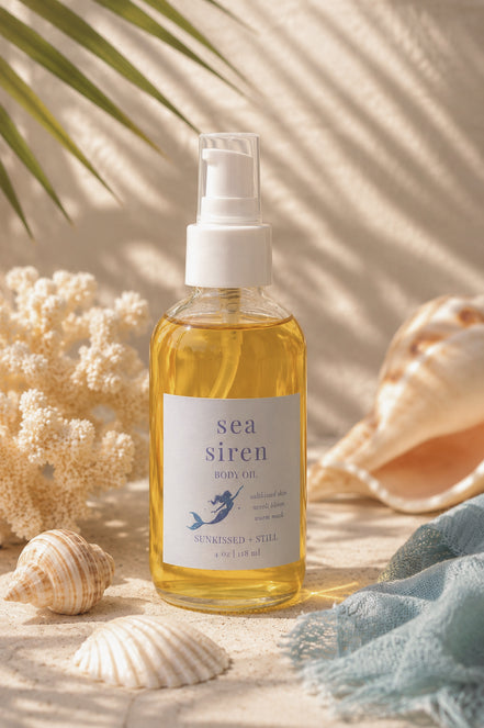 Sea Siren & Island Baby Body Glow Oils 4 oz