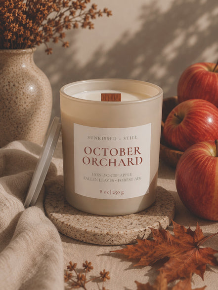 Enchanted Autumn Collection — Intention Candles 8 oz