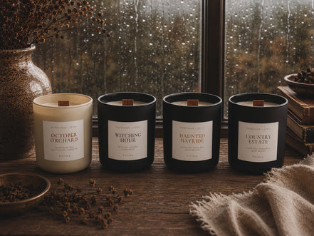 Enchanted Autumn Collection — Intention Candles 8 oz