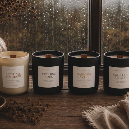 Enchanted Autumn Collection — Intention Candles 8 oz