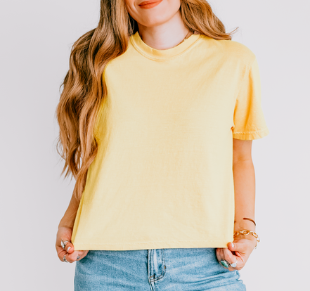 Lucky Number Custom Embroidered Tee - Comfort Colors