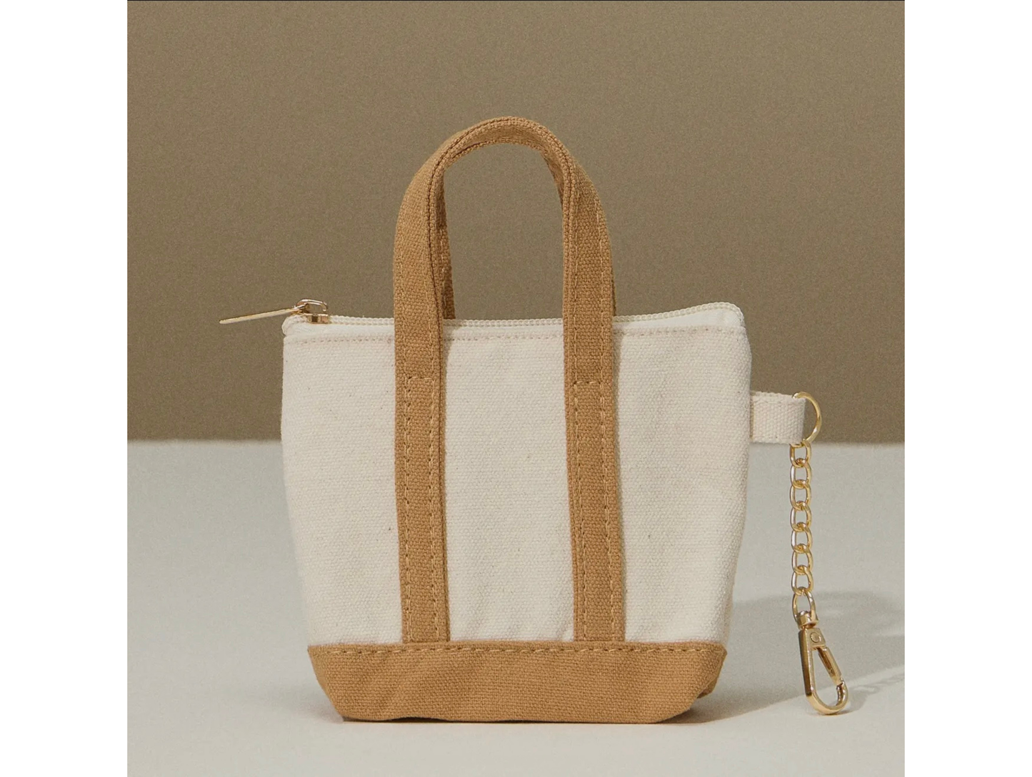 Ecocharm Cotton Everywhere-Carry Key Charm Coin Purse- Micro Mini