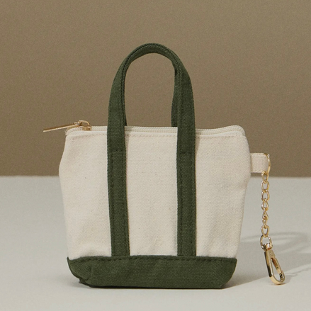 Cotton Everywhere-Carry Key Charm Coin Purse- Micro Mini