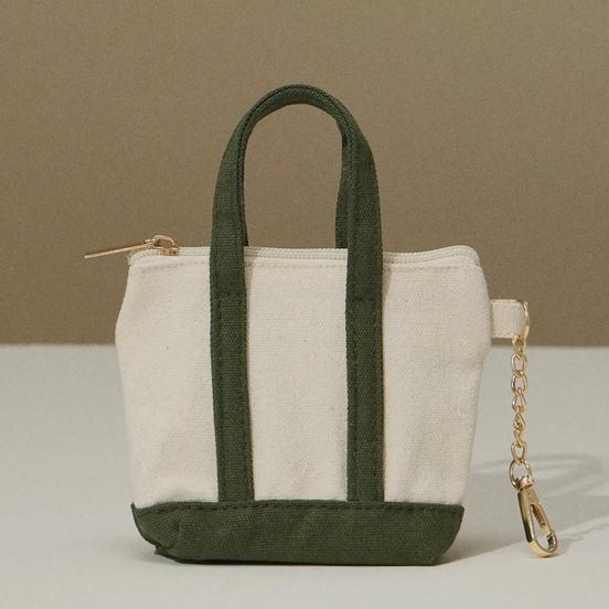 Cotton Everywhere-Carry Key Charm Coin Purse- Micro Mini