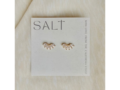 Fan Girl | Crystal Stud Earrings | Marquise Diamond Studs