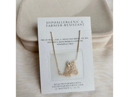 Lucky Horseshoe Necklace | Gold | Cowgirl Necklace