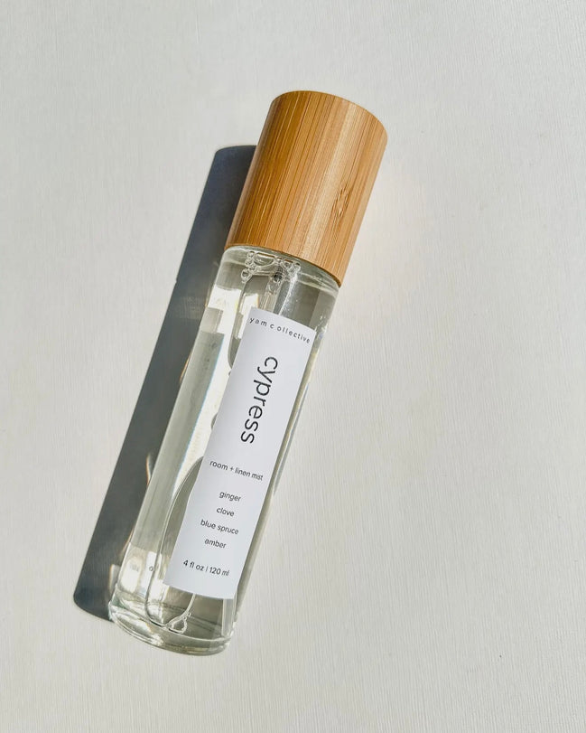 Cypress 4 oz Clove + Spruce Room & Linen Mist